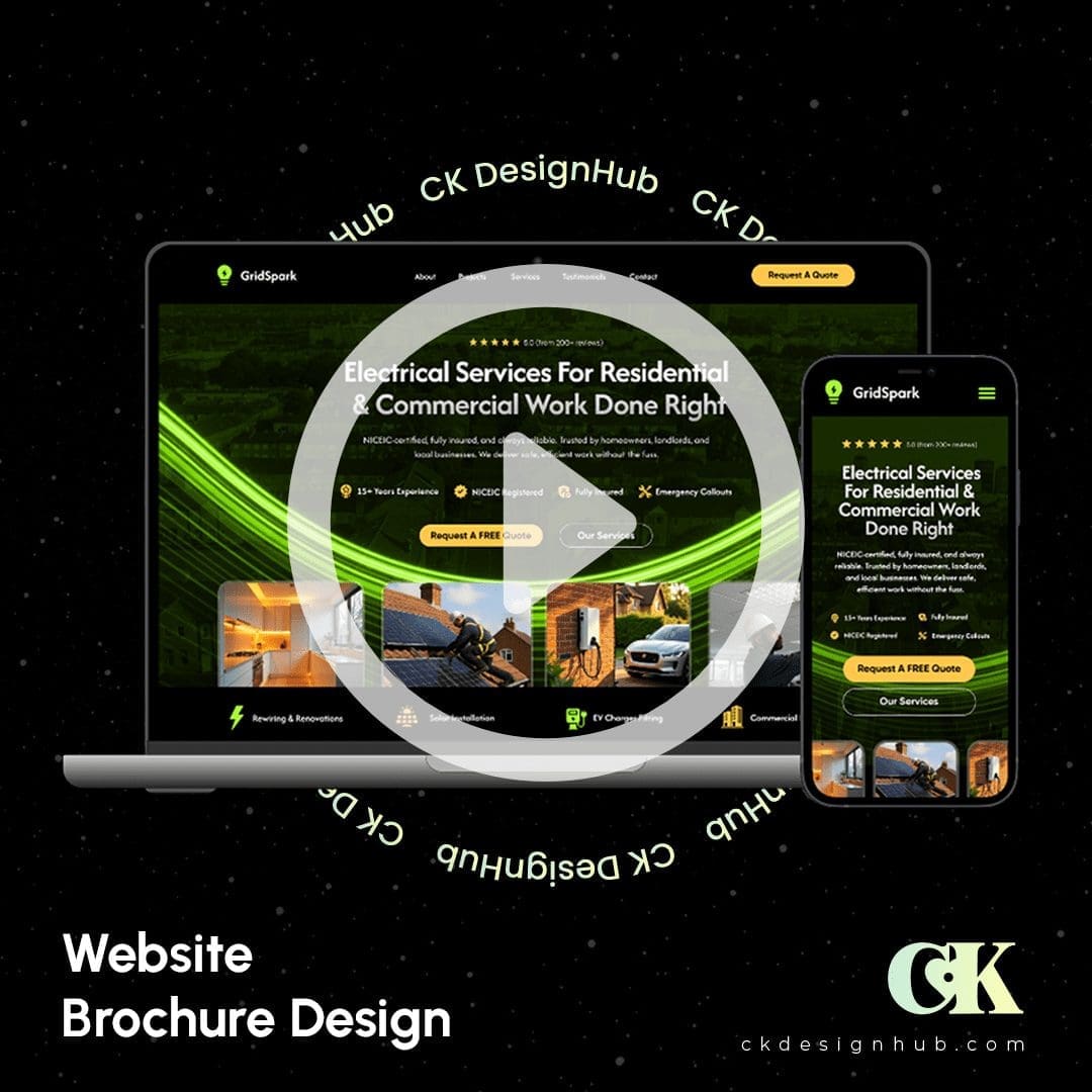 CK DesignHub | Bespoke Website & Graphic Design SolutionsGraphic & Web Design Solutions